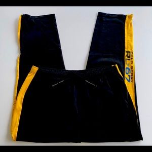 Vintage retro polo sport sweatpants